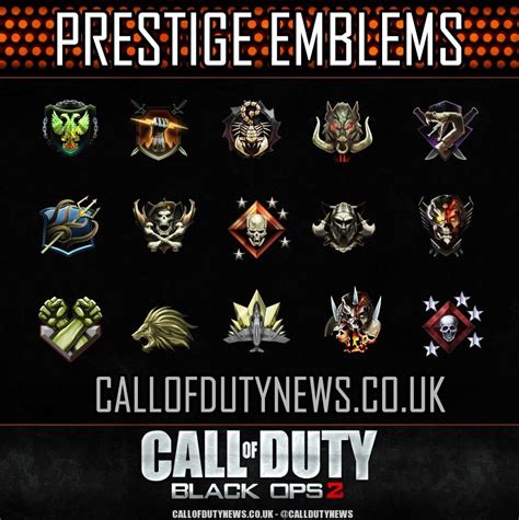 Black Ops Prestige Zombie Emblems League Icons Call Of Call Of Duty