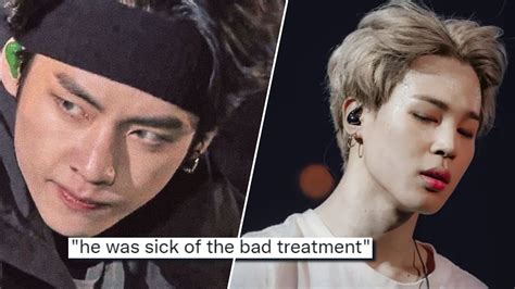 Hybe Sues Staff Staff Quits As V Curses Staff Who Hits Jimin Bts
