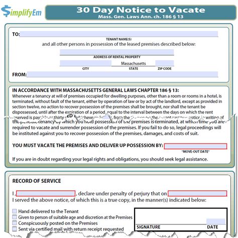 Looking for 3 day notice to vacate texas form lobo black? Massachusetts Notice to Vacate