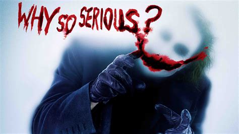 Why So Serious Hd Wallpaper