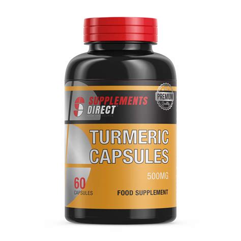 Turmeric Capsules - Supplements Direct