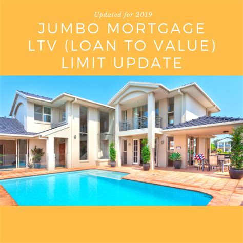 Jumbo LTV Updates For Jumbo Mortgage Refinance Loans Refinance Mortgage