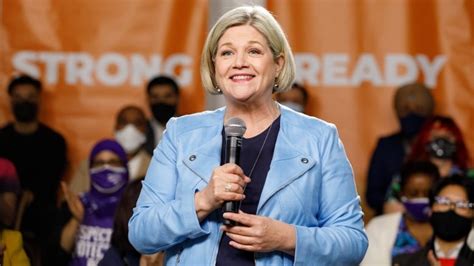 andrea horwath says never say never to potential mayoral run in hamilton cbc news