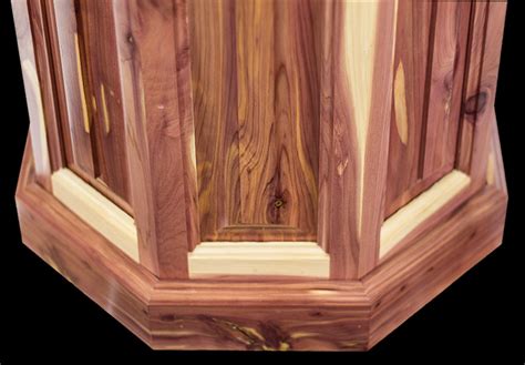 Aromatic Cedar Raised Panel Floor Pedestal Rp203 75600 Roostin