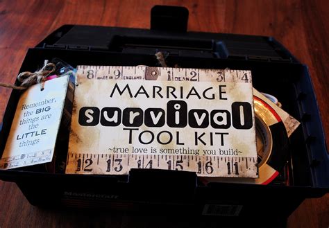 Maybe you would like to learn more about one of these? Creative "Try"als: Marriage Survival Tool Kit