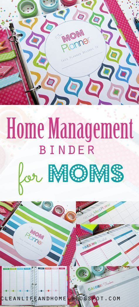 The Mom Planner Home Management Binder For Moms Mom Planner Home