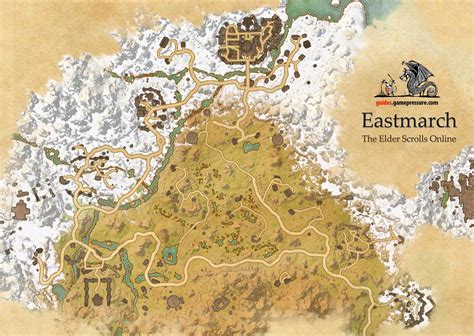 Eastmarch Ebonheart Pact The Elder Scrolls Online World Atlas