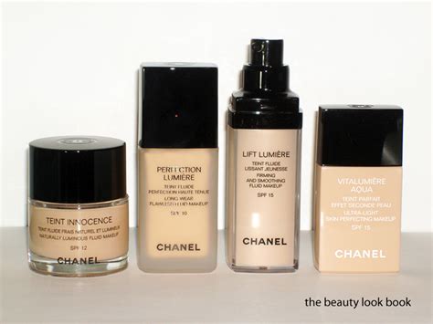 Chanel Perfection Lumière Foundation In Beige 30 The Beauty Look Book