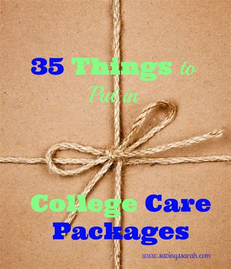 35 Things To Put In College Care Packages Budget Friendly Earning And