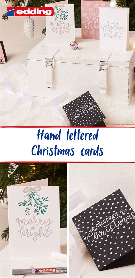 Hand Lettered Christmas Cards Hand Lettered Christmas Christmas Card