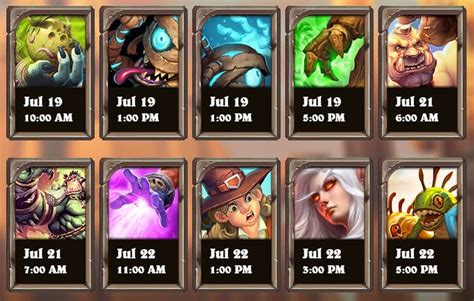These powerful spells will be available exclusively to the priest, rogue, shaman, warlock and warrior classes, and all of them have a big impact against all minions on both sides of the board. Saviors of Uldum Card Reveal Schedule Announced - News - Icy Veins