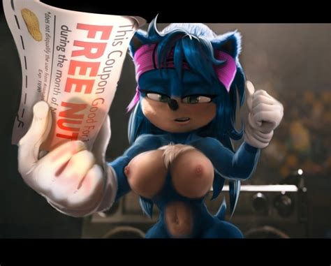 Shadman Sonic The Hedgehog Sonic Series Gender Request Blue Fur Breasts Genderswap
