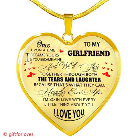 It arrived in perfect condition and has remained that way since. To My Girlfriend Luxury Necklace: Thoughtful Gifts For ...