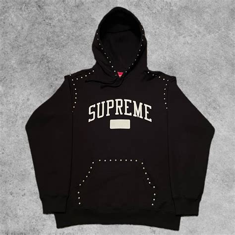 Supreme Supreme Studded Hoodie 2018 Grailed