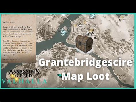 Grantebridgescire Hoard Map Loot Location Guide AC Valhalla YouTube