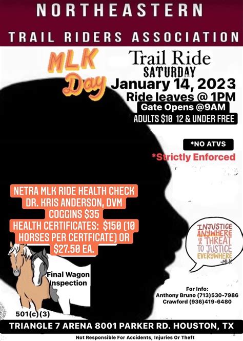 Northeastern Trail Riders Association Mlk Day Trail Ride Zydeco Events