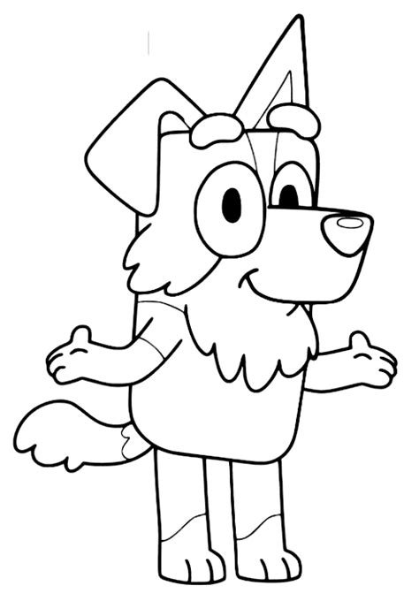Bluey Coloring Pages Best Coloring Pages For Kids Bluey With Toys
