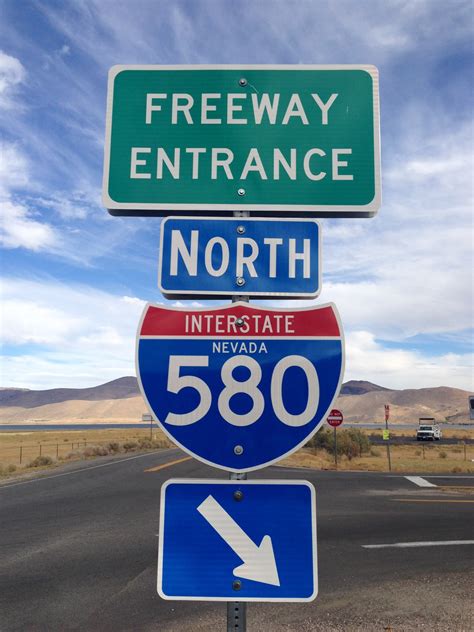 Interstate 580 Aaroads Nevada