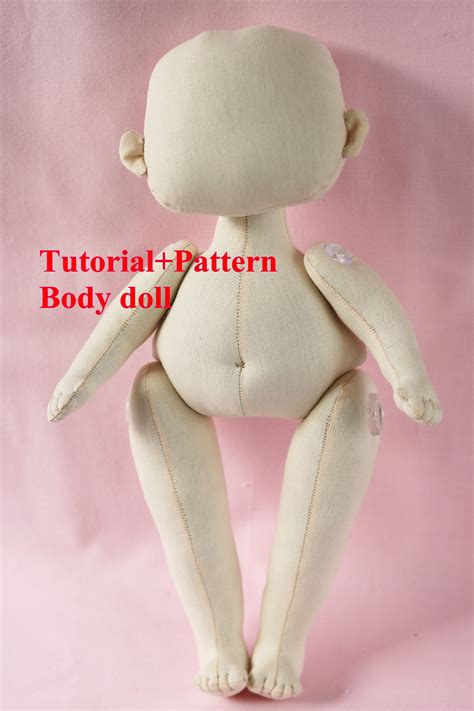 Pdf Tutorial Doll Cloth Doll 28cm11 Baby Rag Doll Etsy Rag Doll
