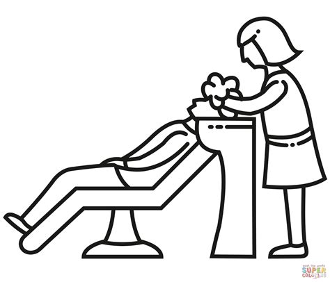 Printable Beauty Salon Coloring Pages