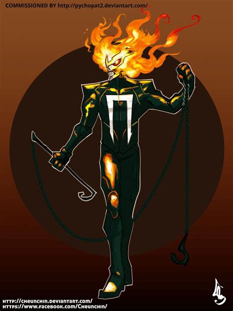 Ghost Rider Robbie Reyes By Pychopat2 On Deviantart New Ghost Rider
