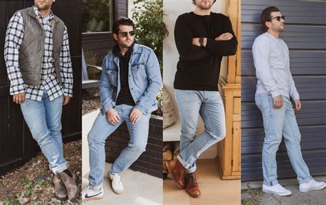10 Perfect Outfits With Light Blue Jeans For Men Modern Classic Casual