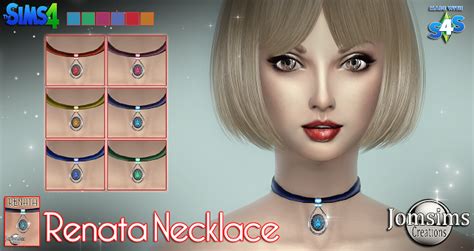 My Sims 4 Blog Necklaces By Jomsims