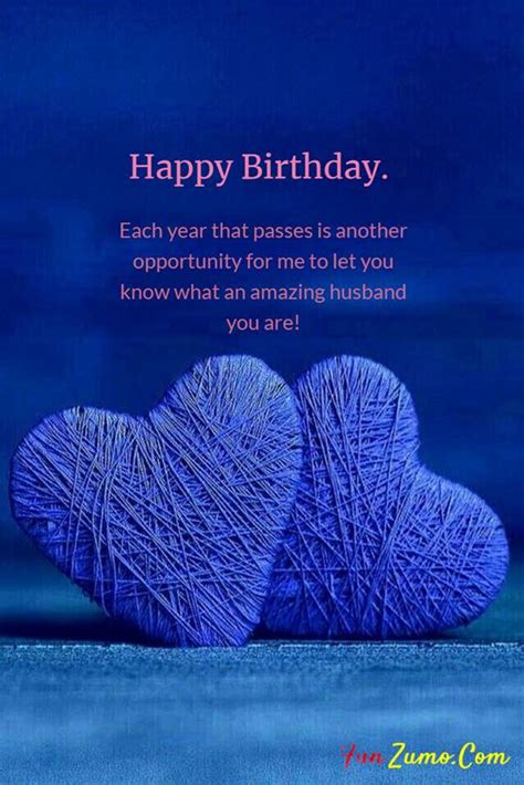110 Birthday Wishes For Husband Happy Birthday Quotes And Messages Funzumo