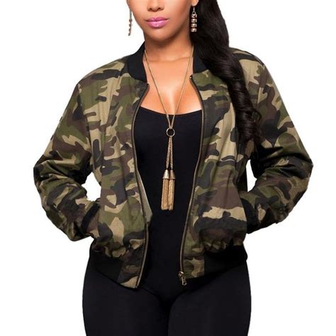 Camouflage Jacket Camo Women Camouflage Xl Jackets For Women