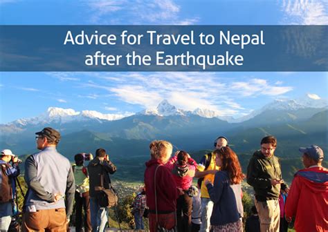 Nepal Travel Advice After The Earthquake 2015