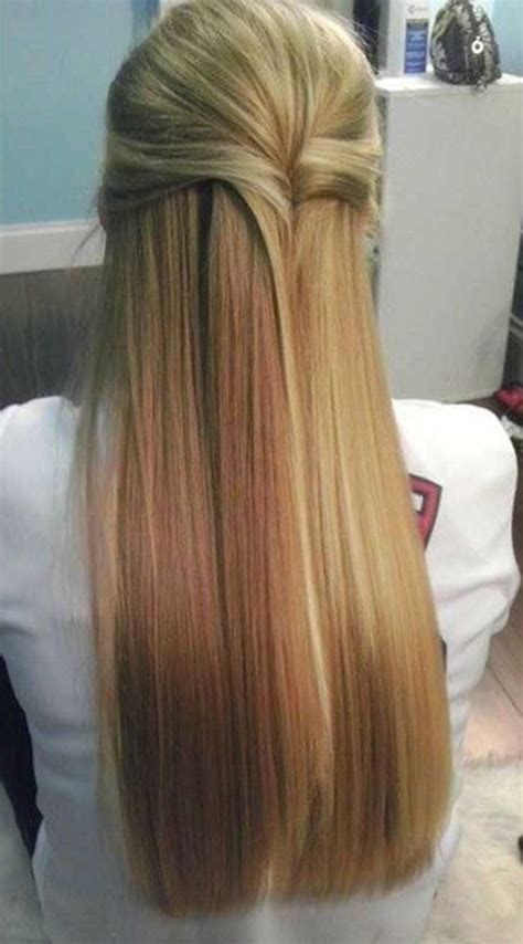 Elegant Hairstyles For Long Straight Hair 15 Inspirations Easy