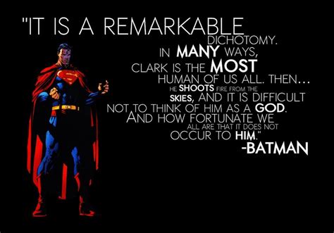 Defending The Man Of Steel Pure Geekery Batman Quotes Superman