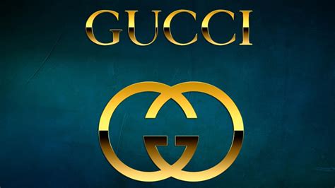 Gucci Word With Logo In Green Background Hd Gucci Wallpapers Hd