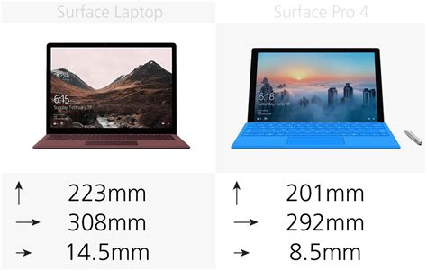 Microsoft Surface Laptop Vs Surface Pro 4