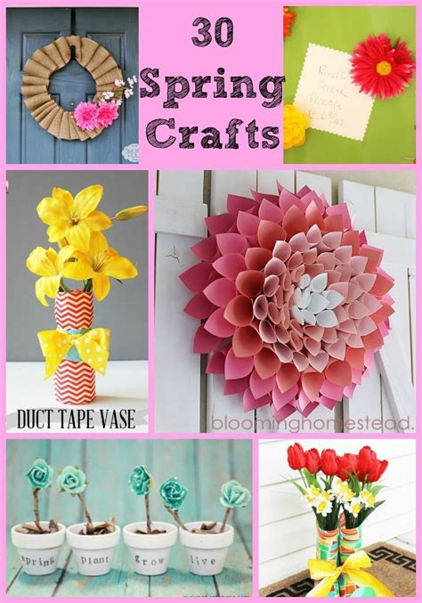 Get Inspired To Create With These 30 Spring Craft Ideas A Bonus It Is Actually Warm Enough