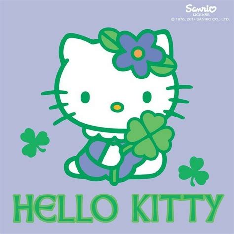 Happy St Patricks Day Hello Kitty Pictures Hello Kitty Kitty