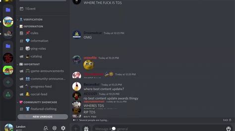 The Tds Discord Server Rn After The Innovation Awards 💀 Youtube