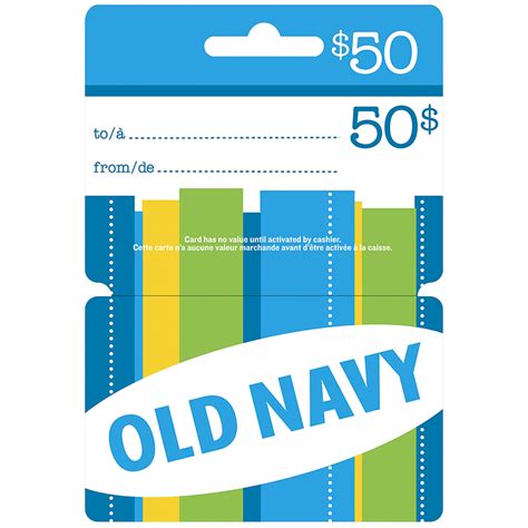 For those with amex offer, this is a sweet deal. Old Navy Gift Card - $50 | London Drugs