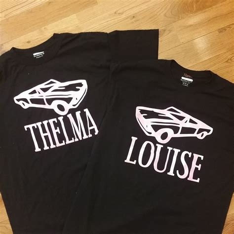 Thelma And Louise Tshirt Set Best Friend T Shirt Girls Night