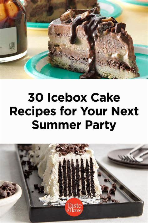 35 Icebox Cakes To Make Your Next Summer Party Unforgettable Icebox
