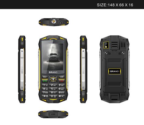 F06 4g Rugged Feature Phone With Kaios Oem Provider Of Rugged