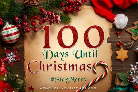 100 Days Until Christmas