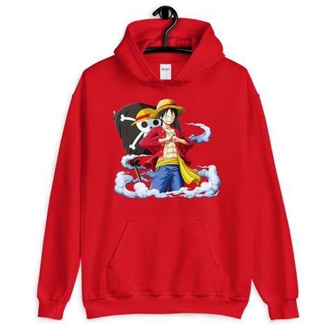 One Piece Hoodie Monkey D Luffy Unisex Hoodie One Piece Merch Store