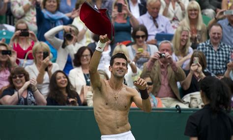 Novak Djokovic And Grigor Dimitrov Perform Strip Tease At Boodles Before World Number One