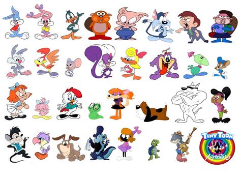All Tiny Toon Adventures Characters Wb Cartoon By Reuben20613 On Deviantart