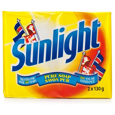 Sunlight Pure Soap 2x130g Bar Chemist Direct