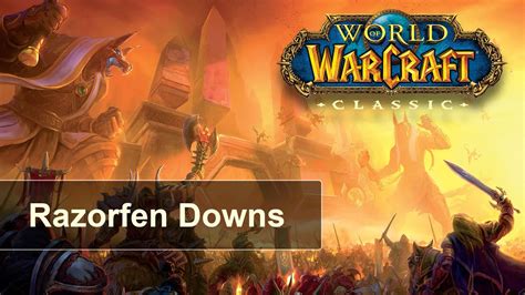 [ Wow Classic ] World Of Warcraft Razorfen Downs Dangeon Youtube