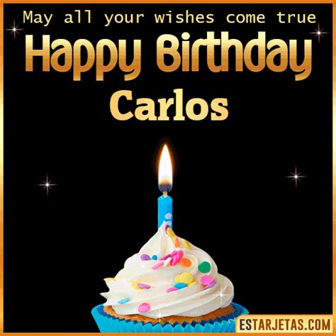 Feliz Cumpleaños Carlos Imágenes  Tarjetas Y Mensajes