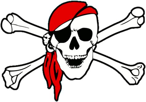 Download High Quality Pirate Clipart Skull Transparent Png