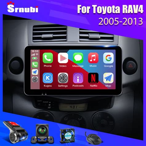Srnubi 2Din 10 3 Android 11 Car Radio For Toyota RAV4 Rav 4 2005 2013